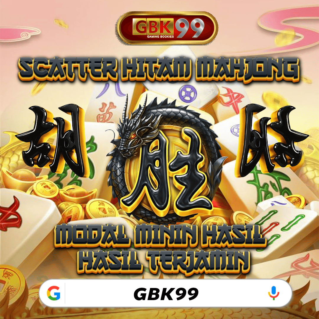 Scatter Hitam Mahjong: Temukan Link Slot Scatter Hitam Terpercaya di GBK99